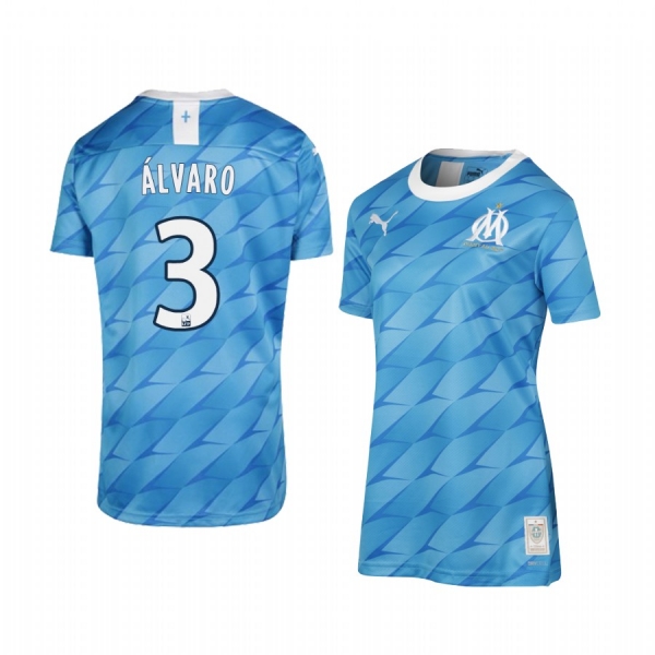 Women's Olympique de Marseille álvaro Away Jersey 19-20