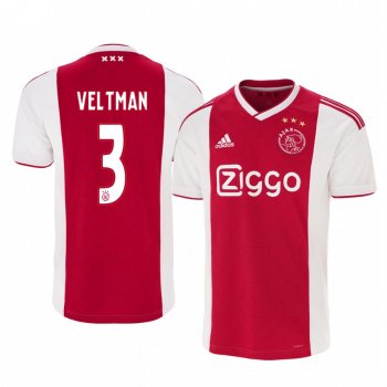 Men's Joel Veltman Ajax 18-19 Home Jersey