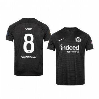 Youth Djibril Sow Eintracht Frankfurt 2020 Black Europa League Official Jersey