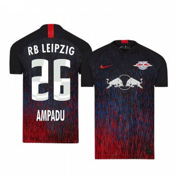 RB Leipzig Ethan Ampadu Men's 2020 UEFA Champion League Authentic Short Sleeve Jersey