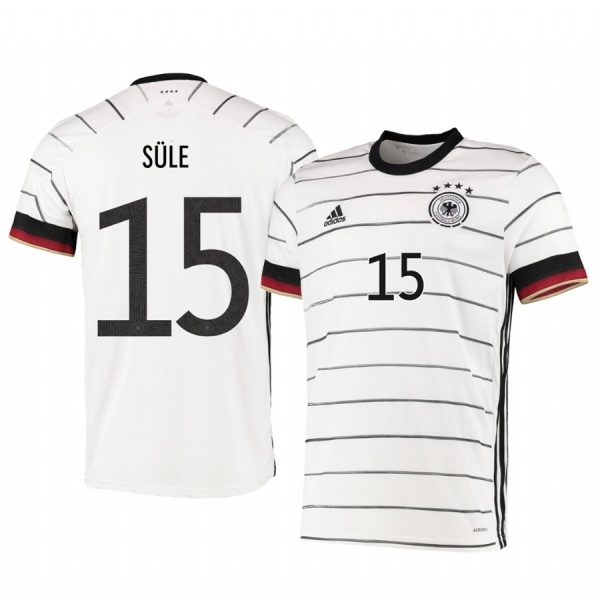 Niklas Süle Germany UEFA Euro 2020 Home White Authentic Jersey