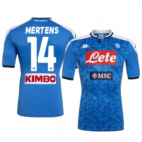 SSC Napoli Dries Mertens 19-20 Home Men's Short Sleeve Jersey