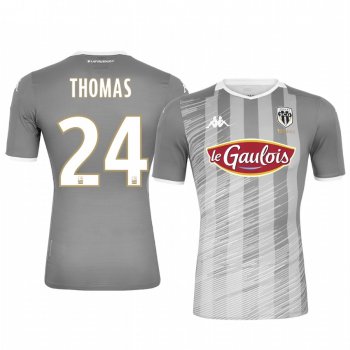 Angers SCO Romain Thomas Men's Away Jersey 19-20