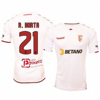 Ricardo Horta Braga Away White Short Sleeve Jersey