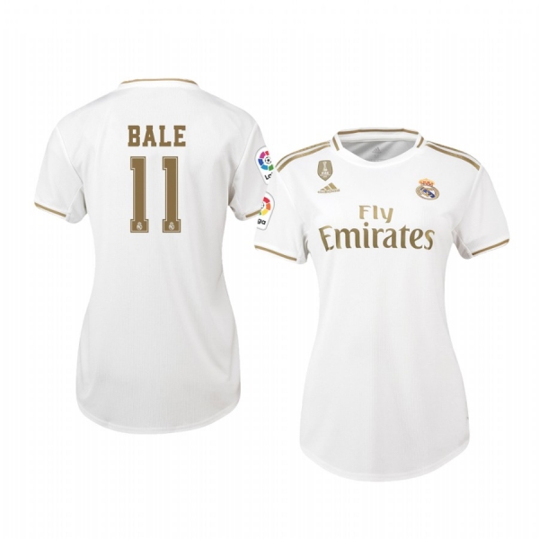 Women's Gareth Bale Real Madrid 19-20 Home Jersey