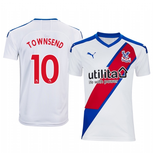 Youth Andros Townsend Crystal Palace Third White Alternate Jersey