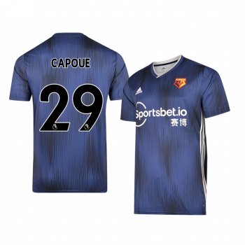 Étienne Capoue Watford Away Men's Short Sleeve Jersey 19-20