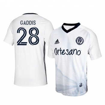 Defender Philadelphia Union Ray Gaddis Men's Secondary Jersey 2020