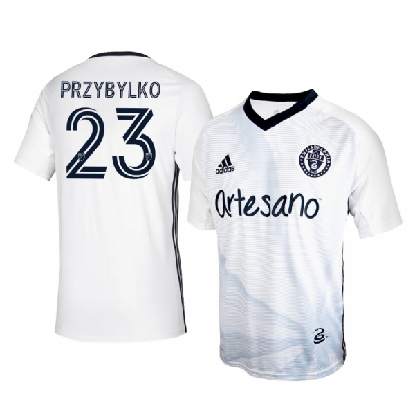 Forward Philadelphia Union Kacper Przybylko Men's Secondary Jersey 2020