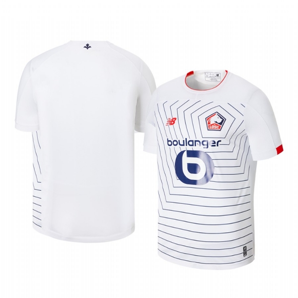 Lille OSC 19-20 Third Men's White Short Sleeve Jersey