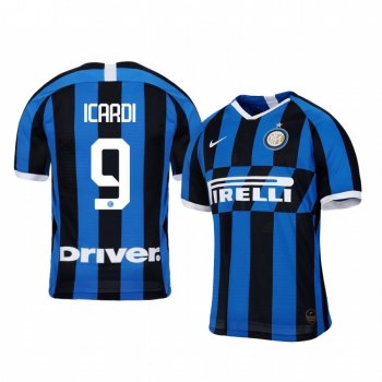 Men's Mauro Icardi Internazionale Milano 19-20 Home Jersey