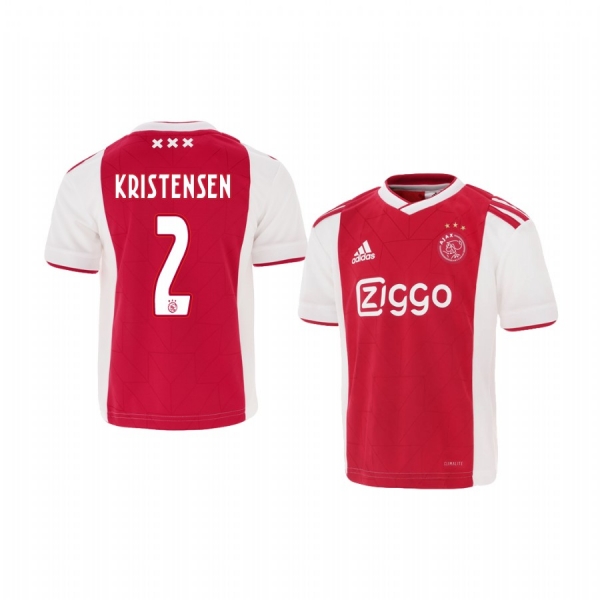 Youth Rasmus Nissen Kristensen Ajax 18-19 Home Jersey