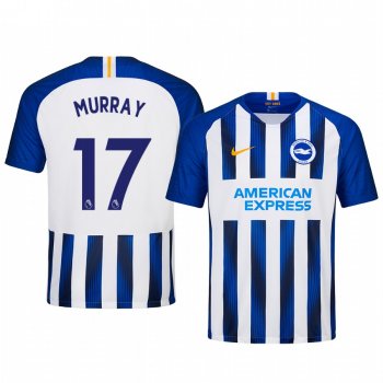 Men's Glenn Murray Brighton and Hove Albion Home Short Sleeve Jersey 19-20