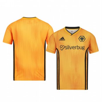 Youth Wolverhampton Wanderers Orange Home Short Sleeve Jersey 19-20