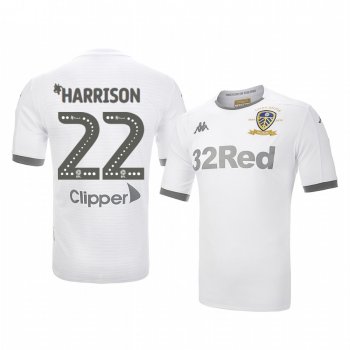 Jack Harrison Leeds United Home White 100 Year Crest Jersey