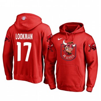 Ademola Lookman RB Leipzig Red Team Logo Pullover Hoodie