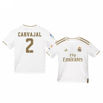 Youth Dani Carvajal Real Madrid Home Jersey 19-20