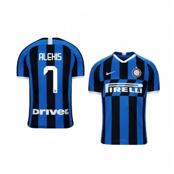 Youth Internazionale Milano Alexis Sánchez 19-20 Home Short Sleeve Jersey