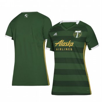 Women's Portland Timbers Green Primary Short Sleeve Jersey 2020