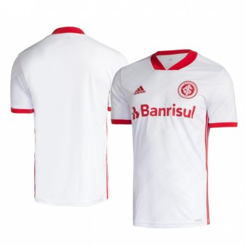 Internacional Men's White Away Short Sleeve Jersey 19-20