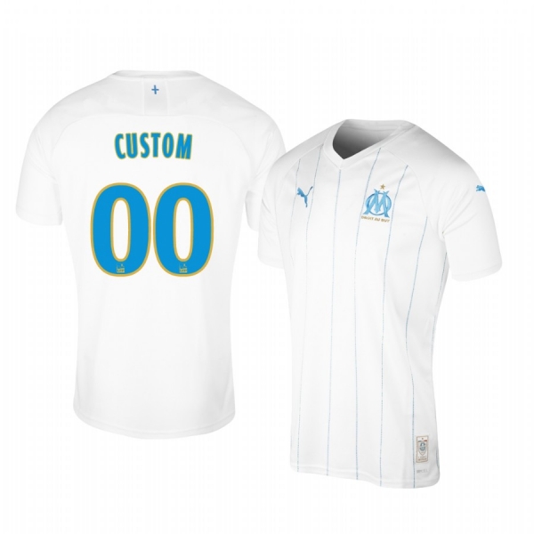 Olympique de Marseille Custom Home Men's Jersey 19-20