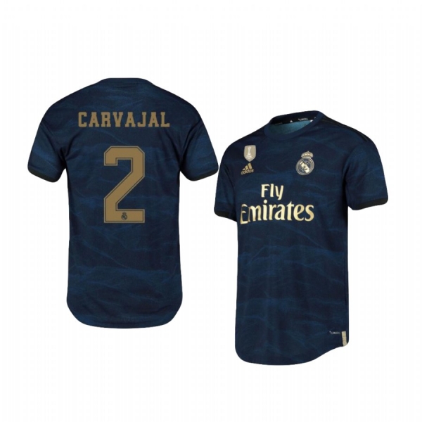 Real Madrid Dani Carvajal Away Short Sleeve Jersey 19-20