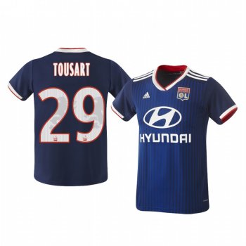 Olympique Lyonnais Lucas Tousart Men's Away Jersey 19-20