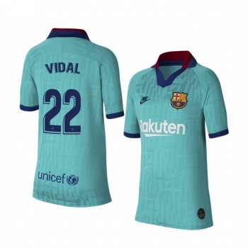 Youth Barcelona Arturo Vidal Jersey Alternate Third 19-20