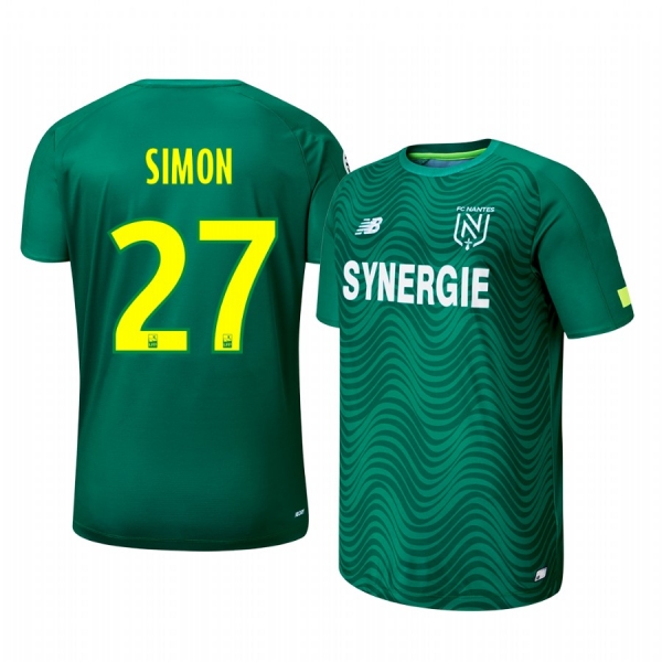 Nantes Moses Simon Men's Away Jersey 19-20