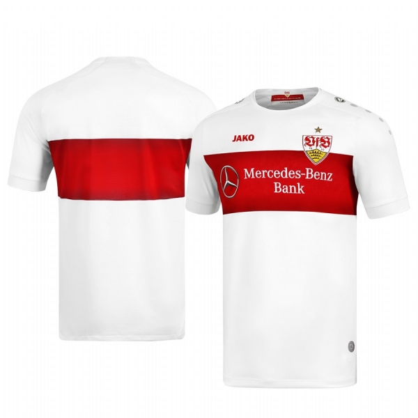 VfB Stuttgart Men's 19-20 Home Replica Short Sleeve Jersey