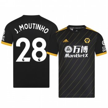 Joao Moutinho Wolverhampton Wanderers Away Men's Short Sleeve Jersey 19-20