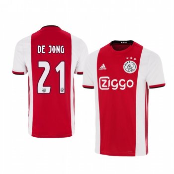 Men's Frenkie de Jong Ajax 19-20 Home Jersey