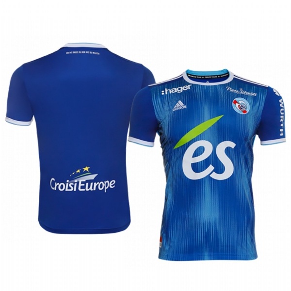 Strasbourg 19-20 Blue Home Replica Jersey Men's