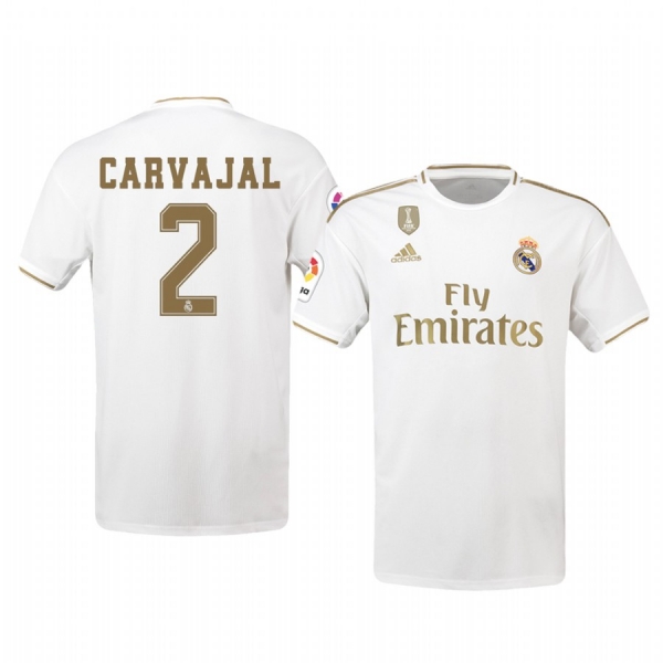 Dani Carvajal Real Madrid Home Men's Jersey 19-20