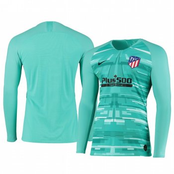 19-20 Atletico de Madrid Green Long Sleeve Goalkeeper Jersey Men's