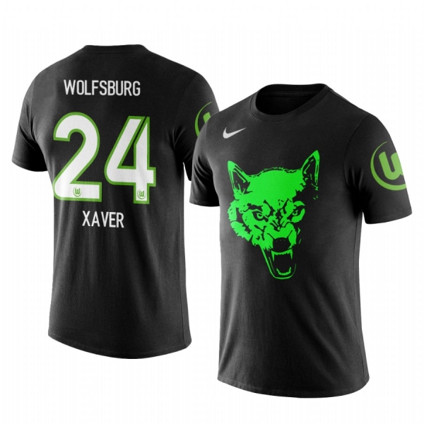 Men's Xaver Schlager VfL Wolfsburg Team Logo Personalize Short Sleeve T-shirt