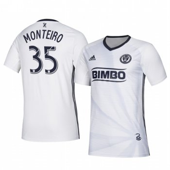 Jamiro Monteiro Philadelphia Union Replica Men's Away Jersey 19-20