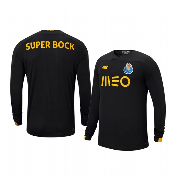 Youth Porto Black Goalkeeper Home Jersey 19-20