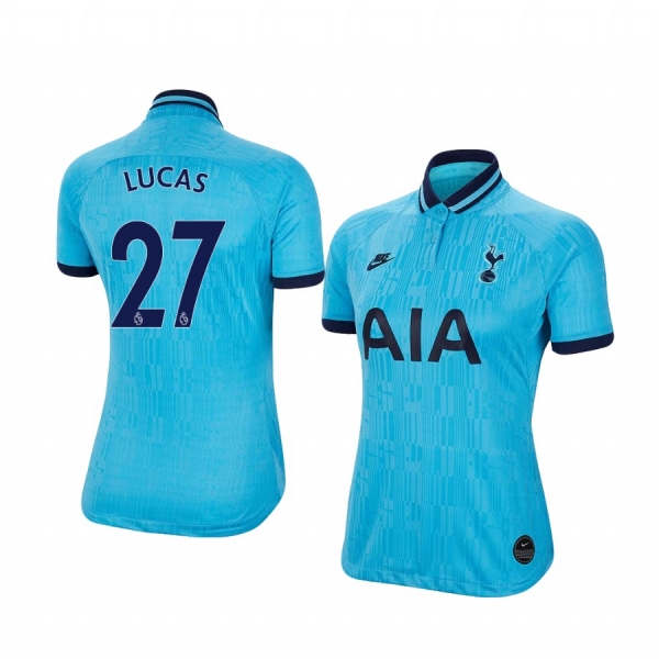 Women's Tottenham Hotspur Lucas Moura Jersey Alternate Third 19-20