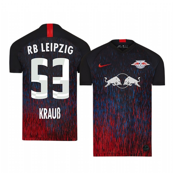 RB Leipzig Tom Krauss Men's 2020 UEFA Champion League Authentic Short Sleeve Jersey