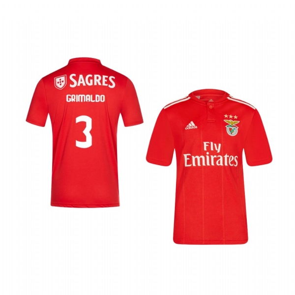 Youth Benfica Alex Grimaldo Home Jersey 18-19