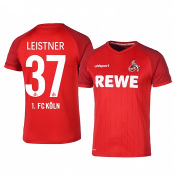 1. FC Koln Toni Leistner 19-20 Away Men's Red Short Sleeve Jersey