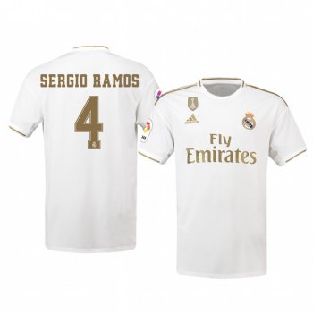 Sergio Ramos Real Madrid Home Men's Jersey 19-20