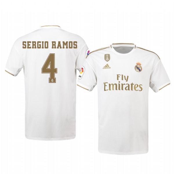 Sergio Ramos Real Madrid Home Men's Jersey 19-20