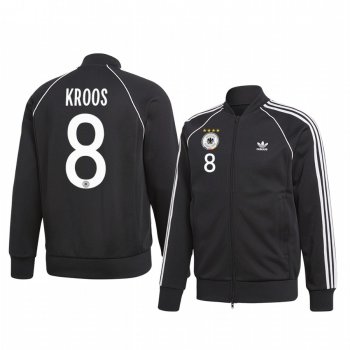 Toni Kroos Germany Black Team Pride Logo Full-Zip Long Sleeve Jacket