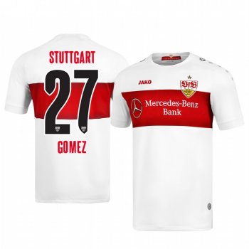 VfB Stuttgart Mario Gomez Men's 19-20 Home Replica Short Sleeve Jersey