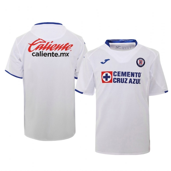 Youth Cruz Azul 19-20 White Away Official Jersey