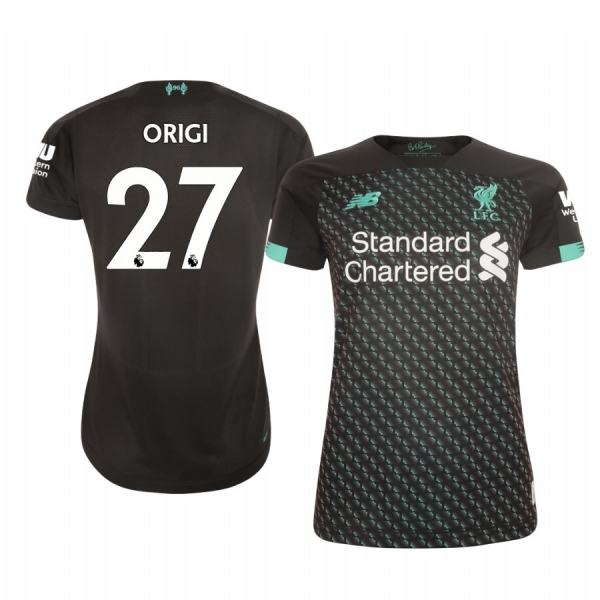 Women's Liverpool Divock Origi Jersey Alternate Third 19-20