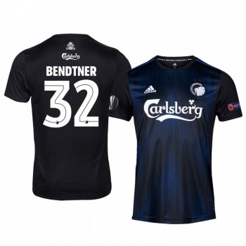 FC Copenhagen Nicklas Bendtner Men's 19-20 Away Replica Short Sleeve Jersey