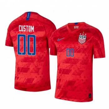 2019 World Cup Champions USA Custom Men's Away 4-STAR Jersey